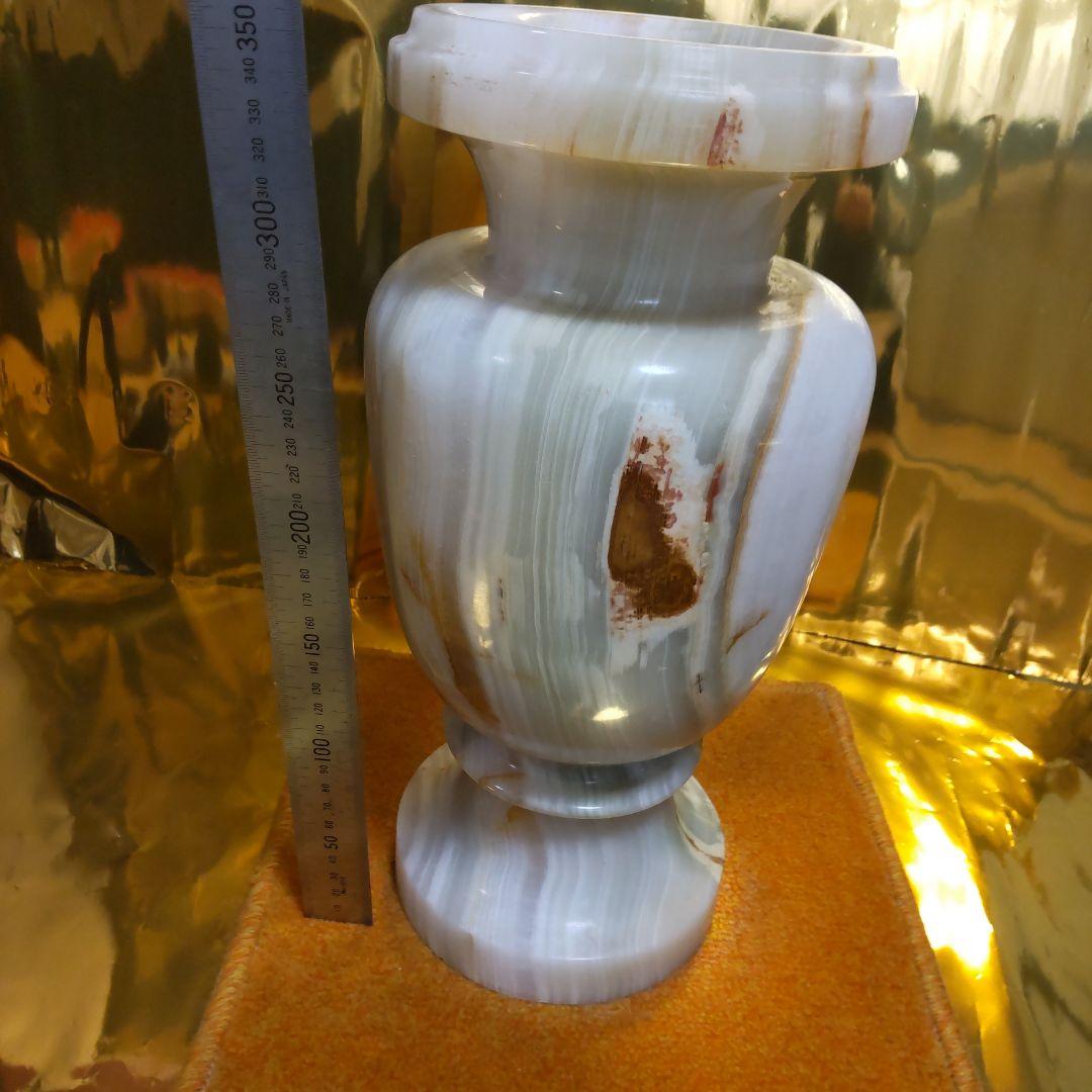 大理石、大理石壺、置物、花瓶、壺