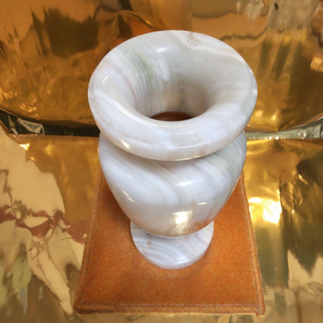 大理石、大理石壺、置物、花瓶、壺