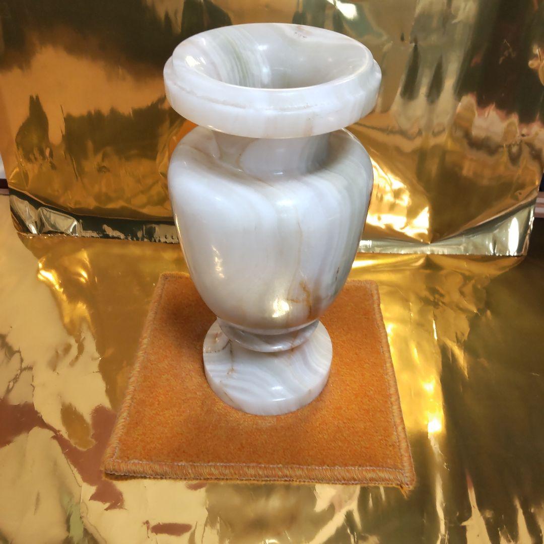 大理石、大理石壺、置物、花瓶、壺