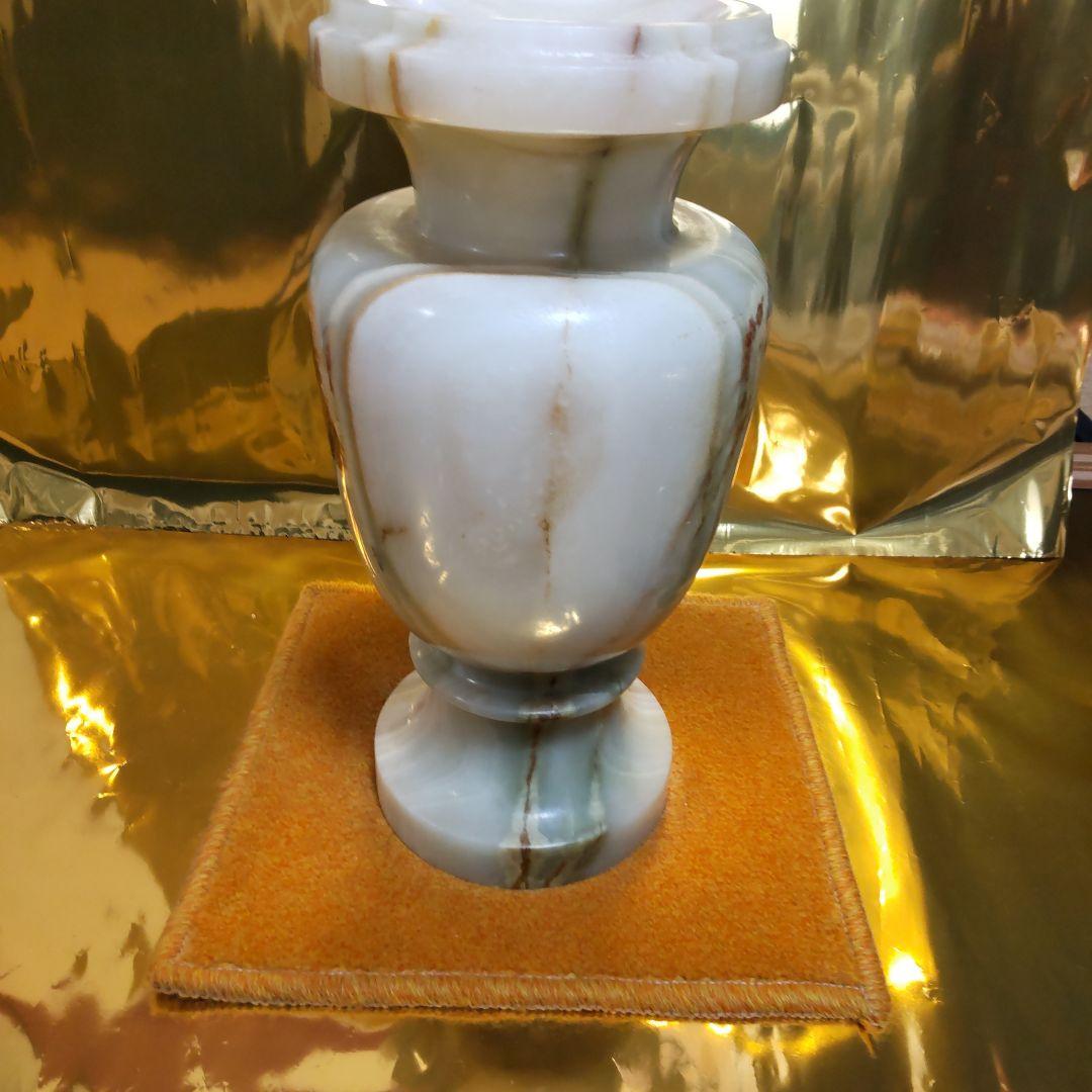 大理石、大理石壺、置物、花瓶、壺