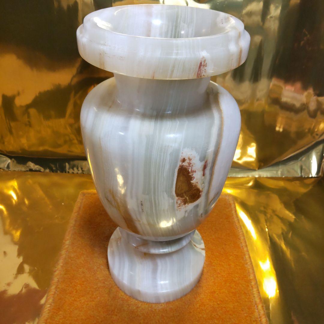 大理石、大理石壺、置物、花瓶、壺