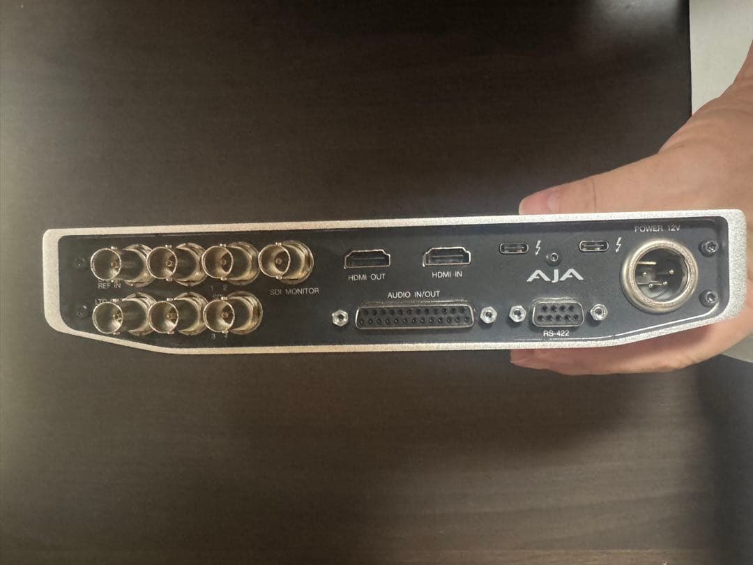 その他 AJA io 4K Plus Thunderbolt 3