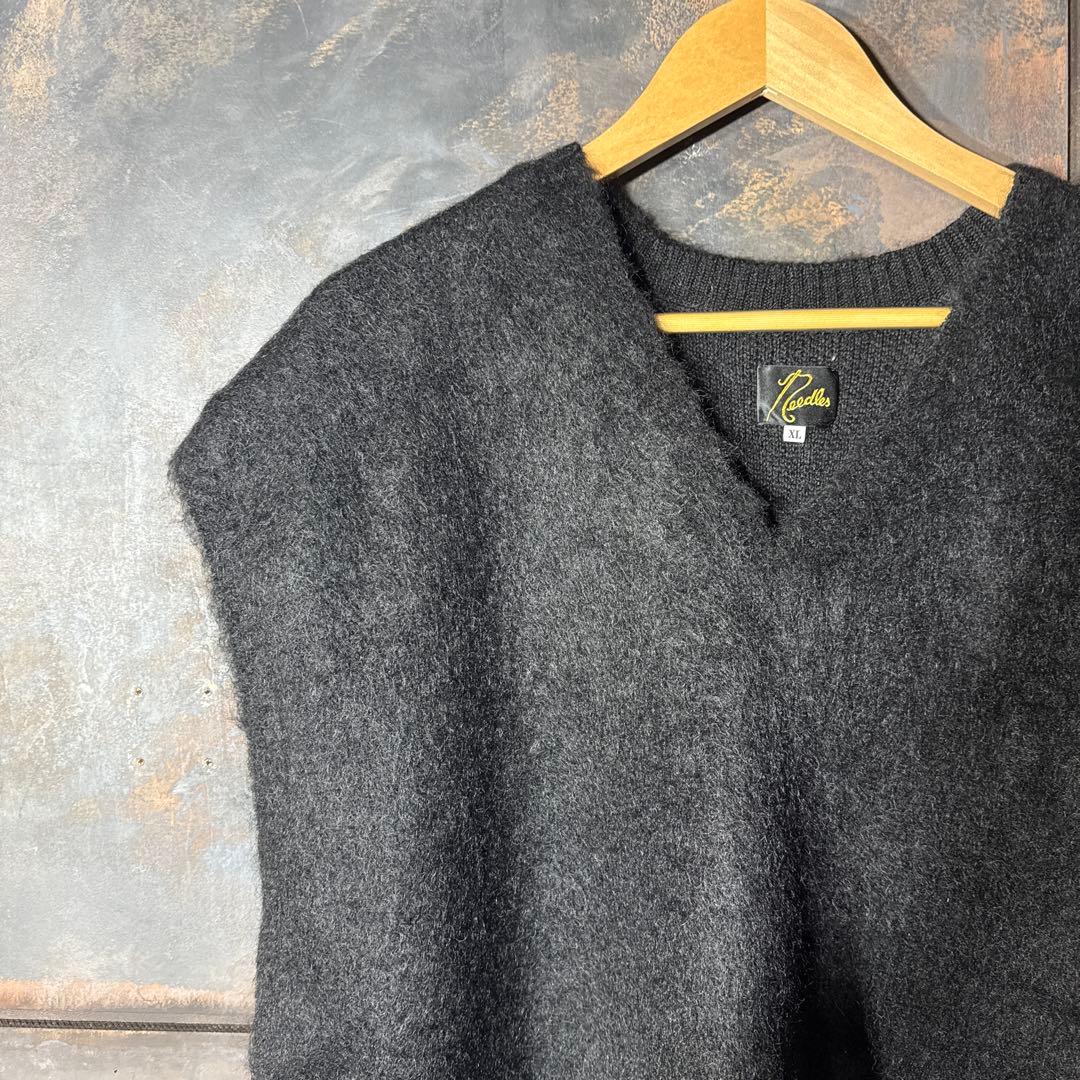 未使用　25AW ニードルス　モヘアベスト　NEEDLES　XL
