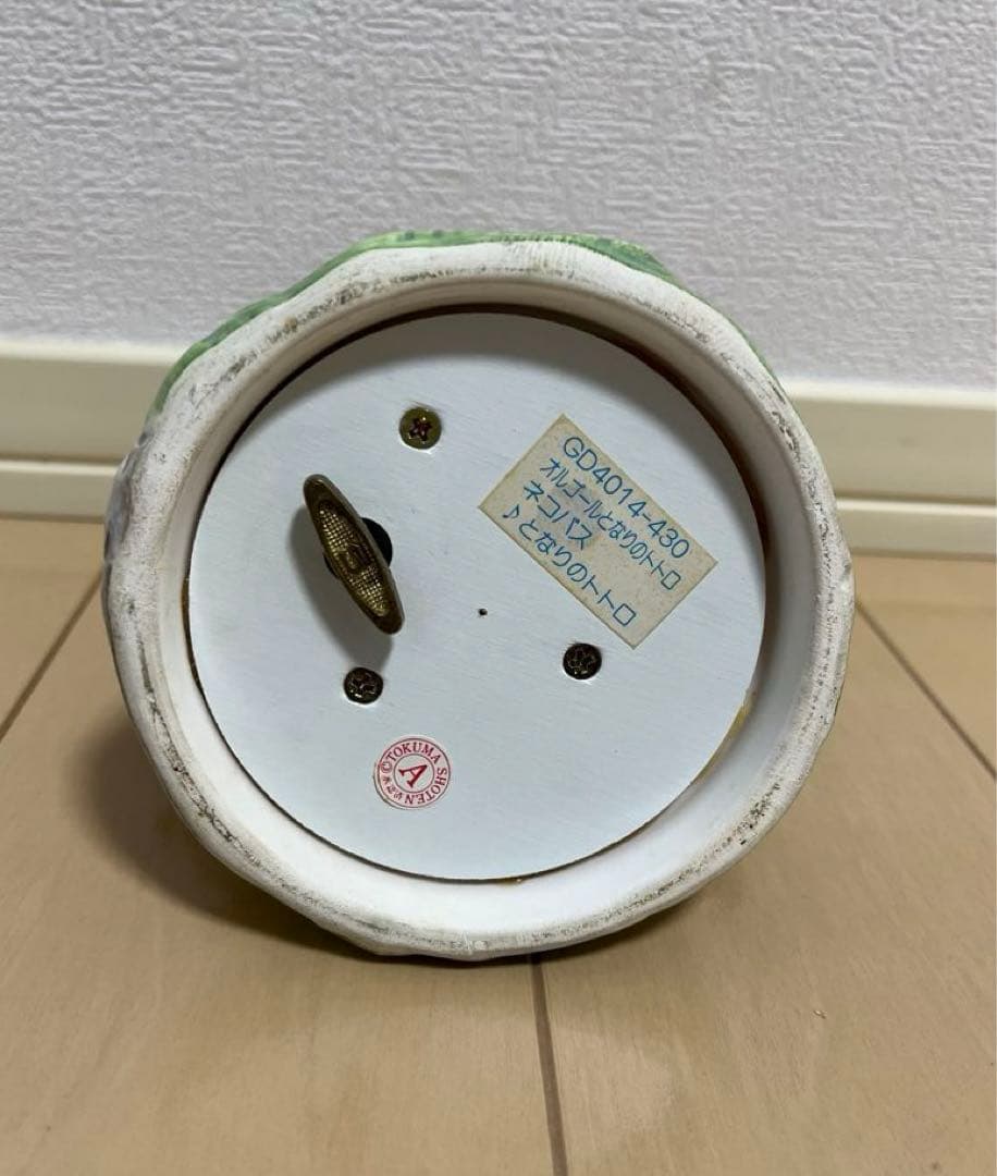 となりのトトロ　ネコバス　オルゴール　置物