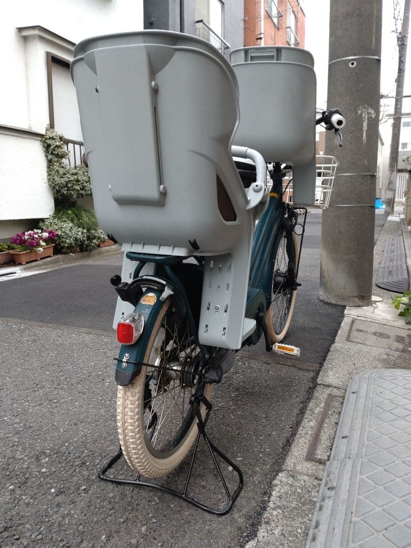 LALA★カスタム【ビッケグリ】電動アシスト自転車★バッテリー★子供乗