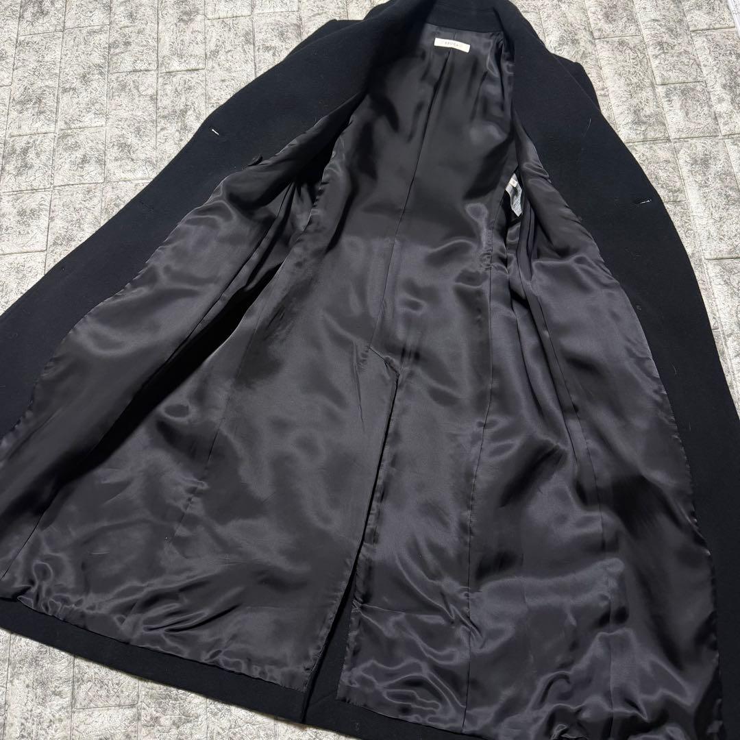 【美品】EPOCA エポカ　ロングベルテットコート　ウール100% 日本製