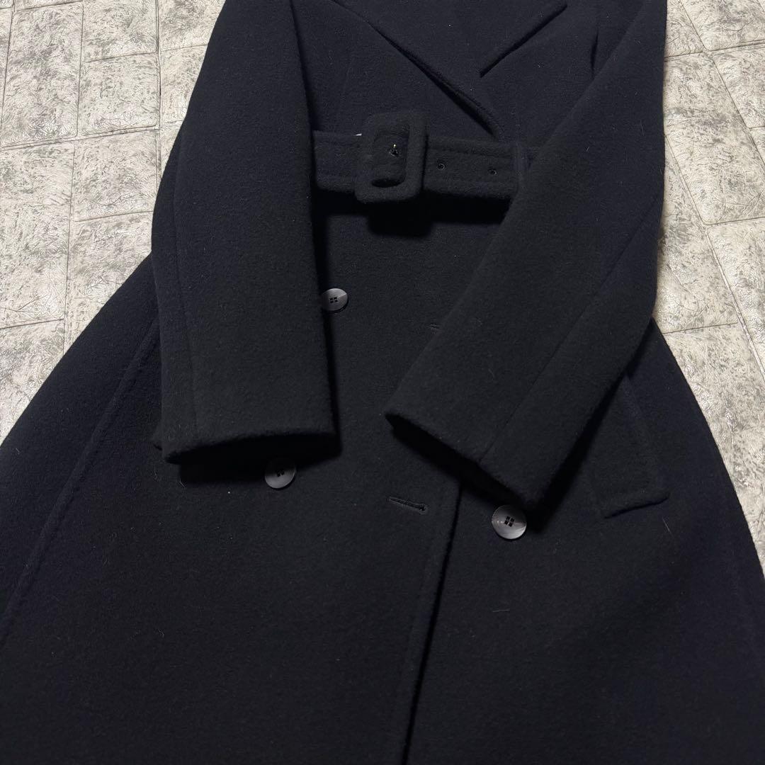【美品】EPOCA エポカ　ロングベルテットコート　ウール100% 日本製