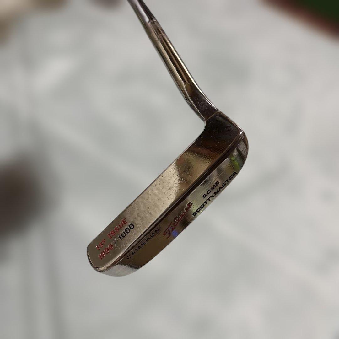 スコッティキャメロン　1996 SCM5 スコッティマスター希少限定1000本