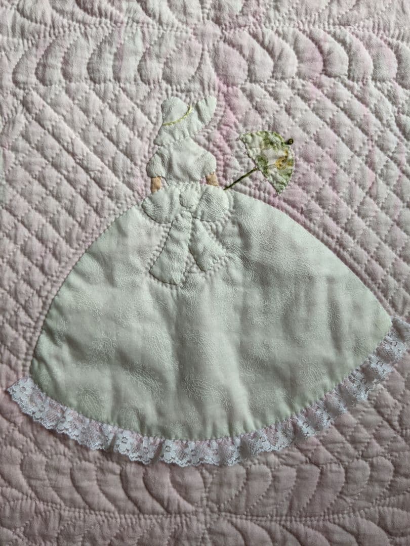 スーちゃん　パッチワークキルト　タペストリー