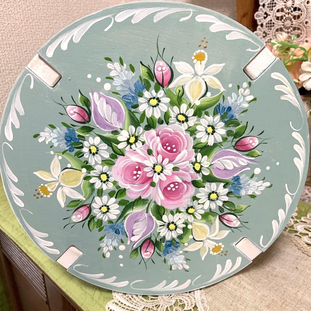 トールペイント作品 ５点