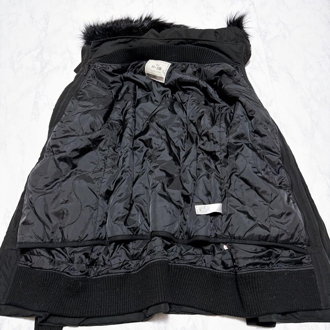 美品✨SLY☆N3B 平成　 　y2k モッズコート　サイズ2 ブラック