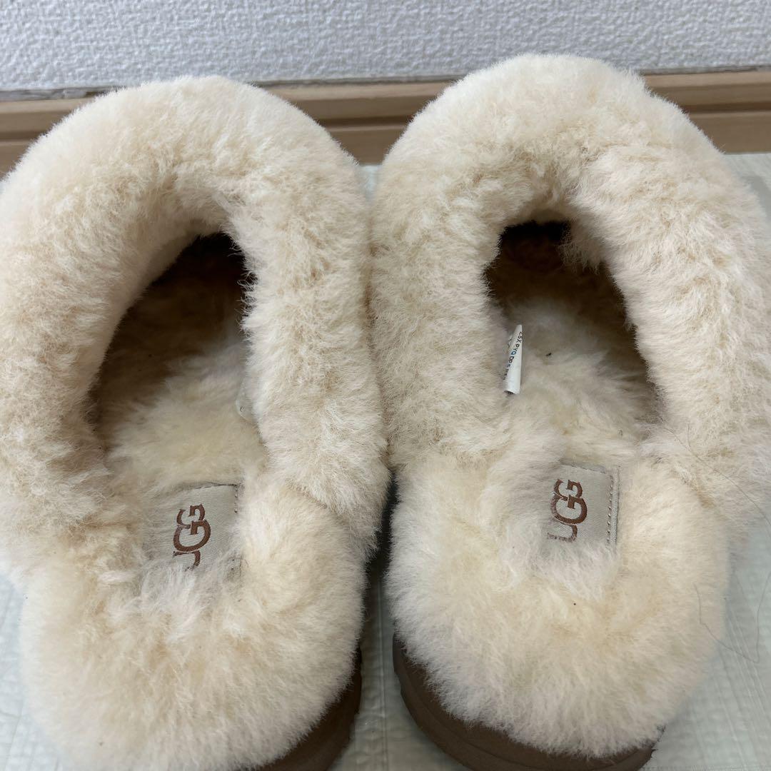 UGG ブラウン ムートンブーツ スリッポン
