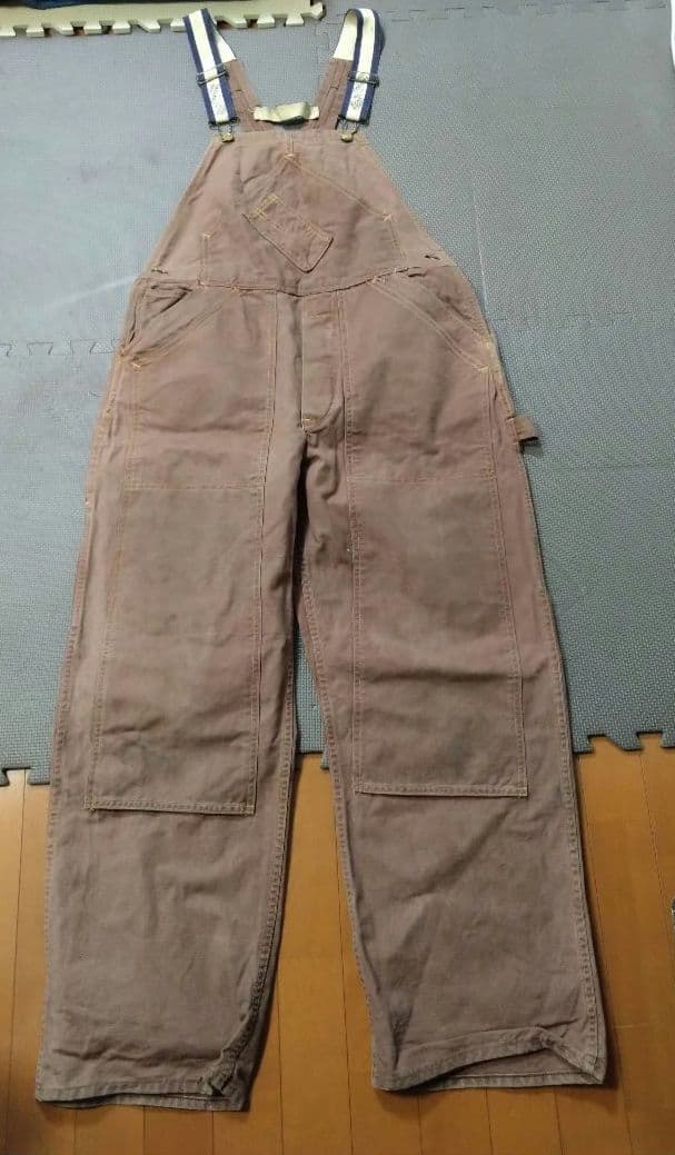 CARTER'S 50s ヴィンテージブラウン オーバーオール