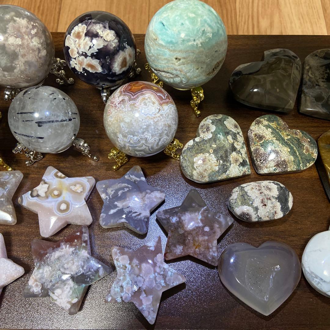天然石　スフィアなど27点セット　まとめ売り