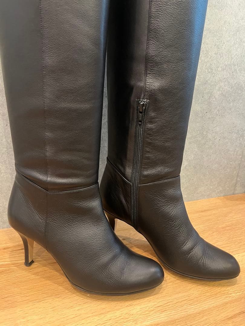 【美品】GALLARDA GALANTE 2.718ロングブーツ black37