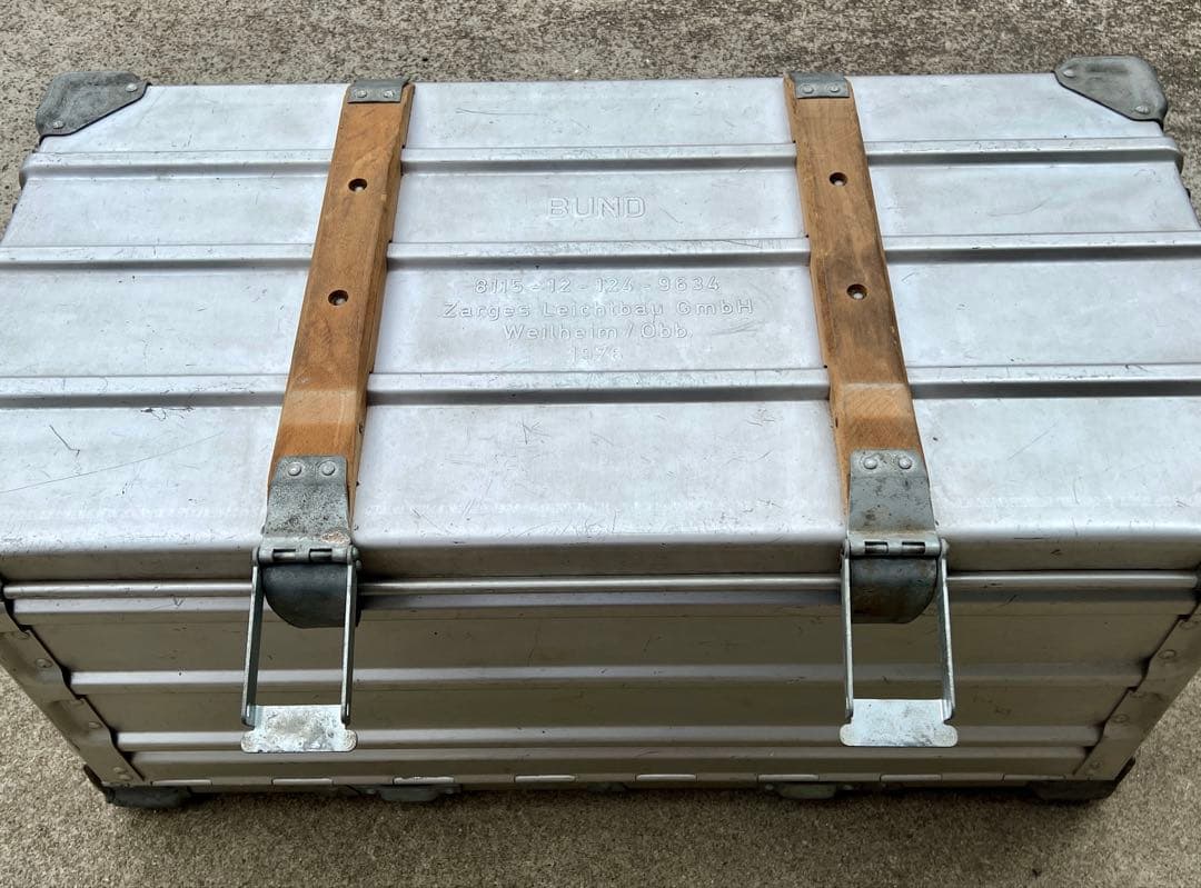 ZARGES アルミコンテナ 1976ビンテージ