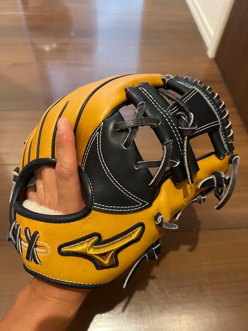 マ*ン様 ミズノプロ オーダー 軟式 内野 野球 グローブ 限定品