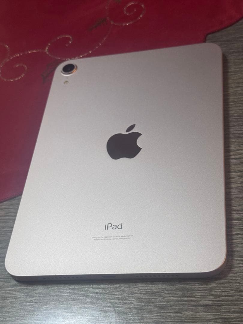 【美品】iPad mini (第6世代) ピンク256GB MLWR3J/A