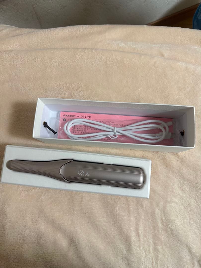 ReFa ST6 ストレートヘアアイロン シャンパンゴールド