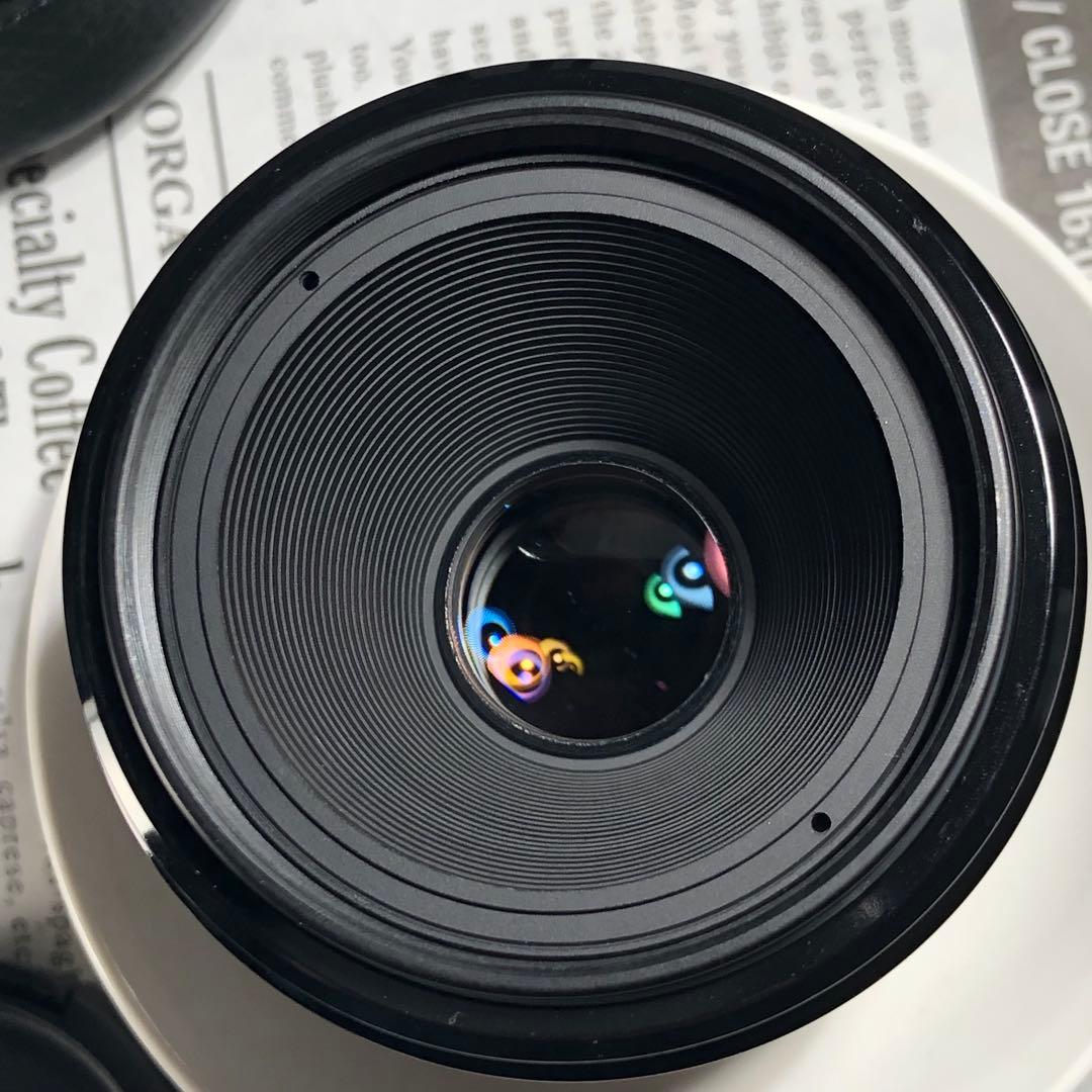 ポーチ付　Canon MACRO 50mm f2.5 EFマウント