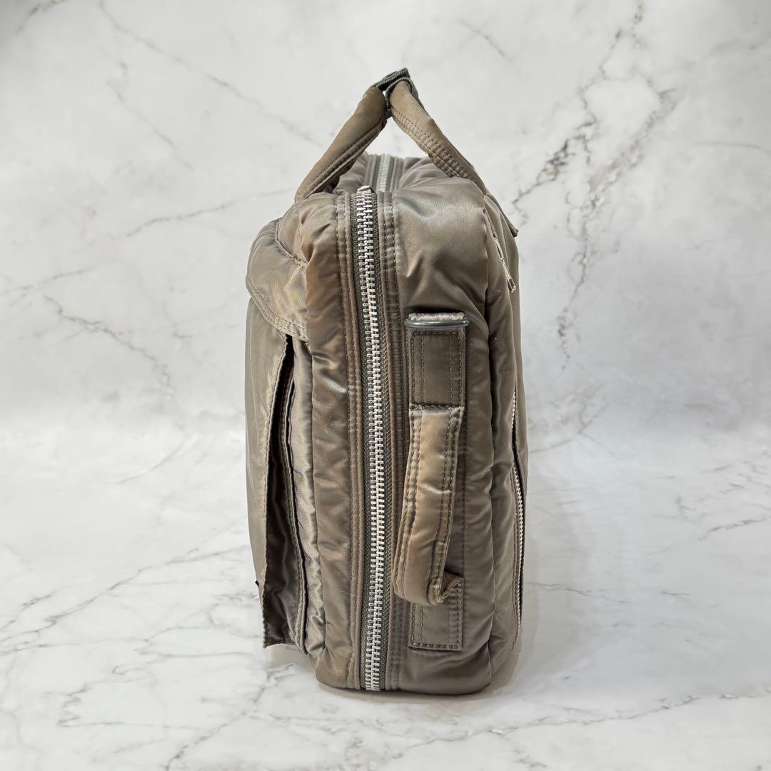 H*N様 PORTER ポーター タンカー 3wayブリーフケース シルバーグレ