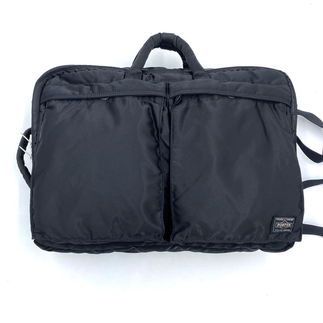 未使用級✨ポーター タンカー 3way 2層リュック ビジネス ブリーフケース
