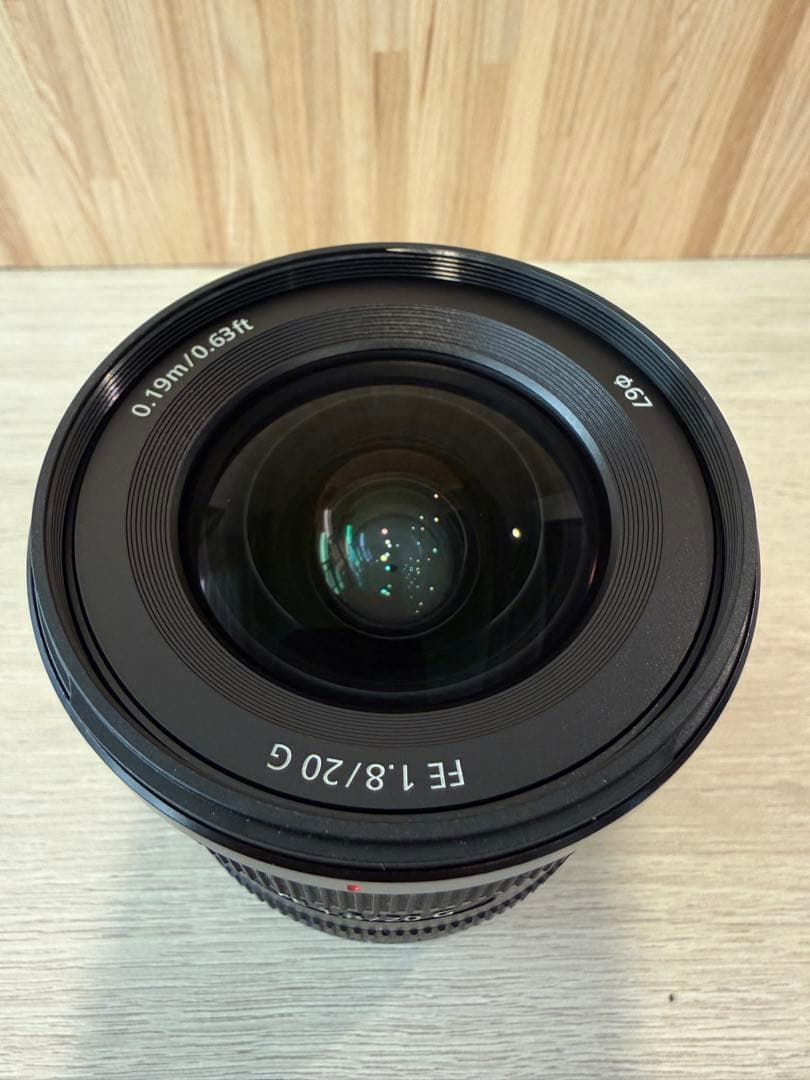 SONY FE 20mm F1.8 G レンズ