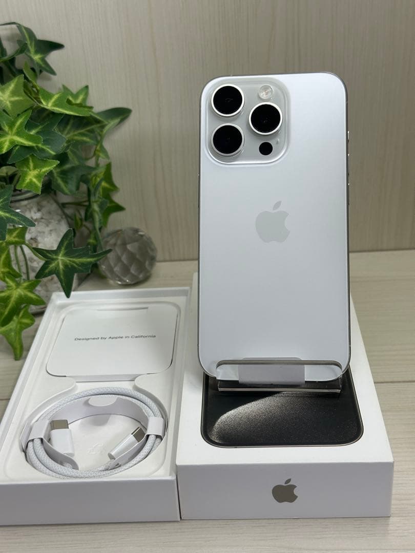 ✨外装ほぼ新品✨Apple iPhone 15 Pro 128GB❣️89％