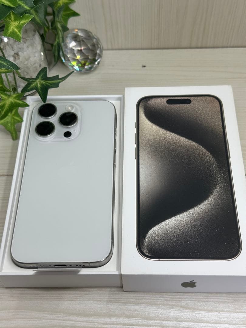 ✨外装ほぼ新品✨Apple iPhone 15 Pro 128GB❣️89％