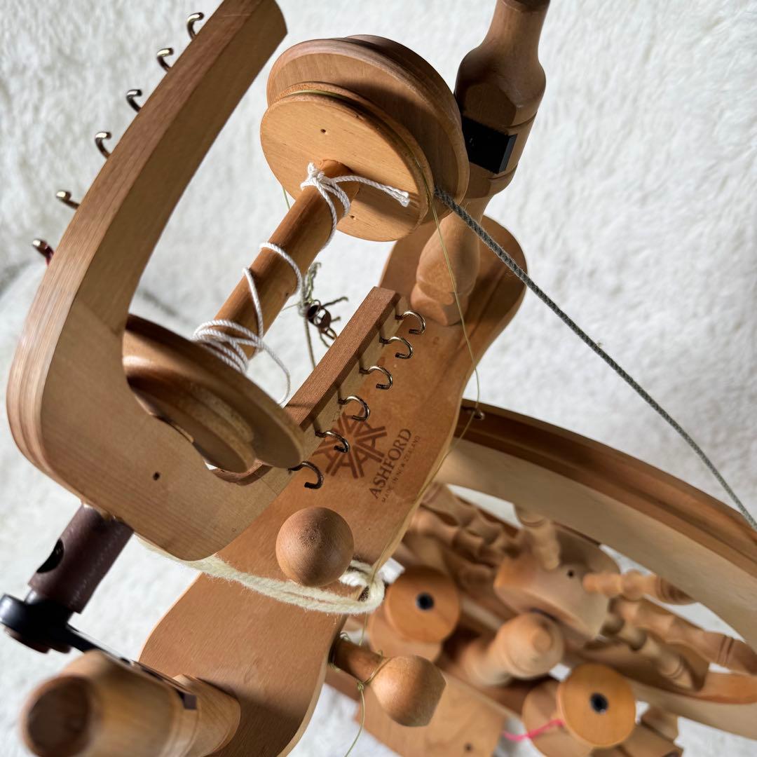 希少✨アシュフォード ASHFORD 紡ぎ車 糸車