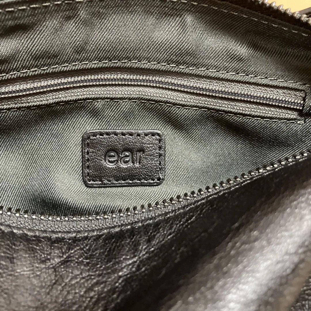 ear ショルダーバッグ バッグ 「本革/220g」ボックスショルダーバッグ