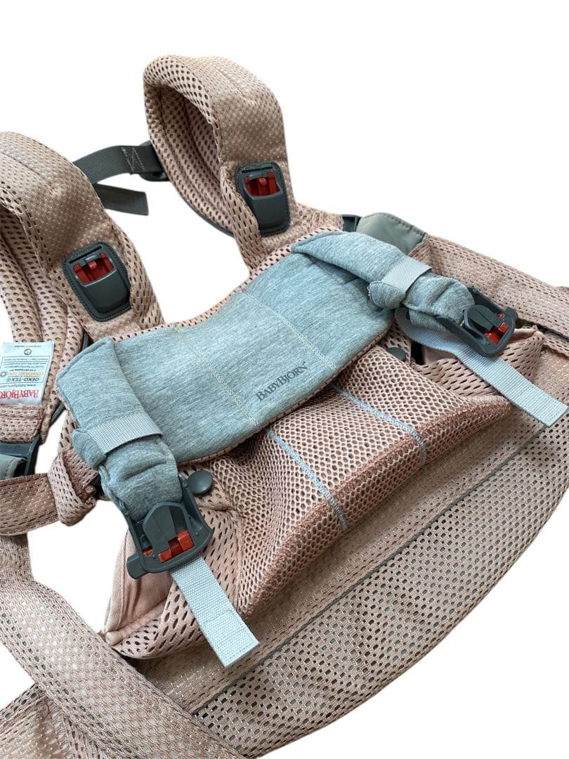 美品 BabyBjorn ベビービョルン ベビーキャリア ハーモニー ピンク
