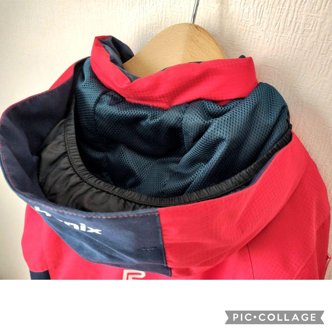 美品☆phenix アルペンモデル　スキーウェア 男の子 160 赤青　上下