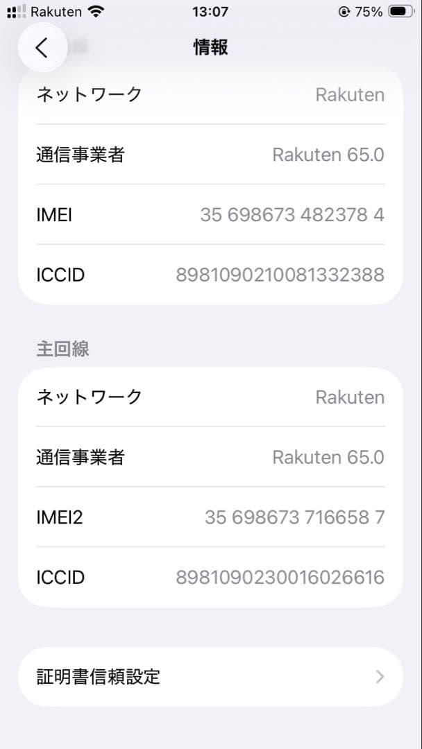 Apple iPhone SE (第3世代) ミッドナイト