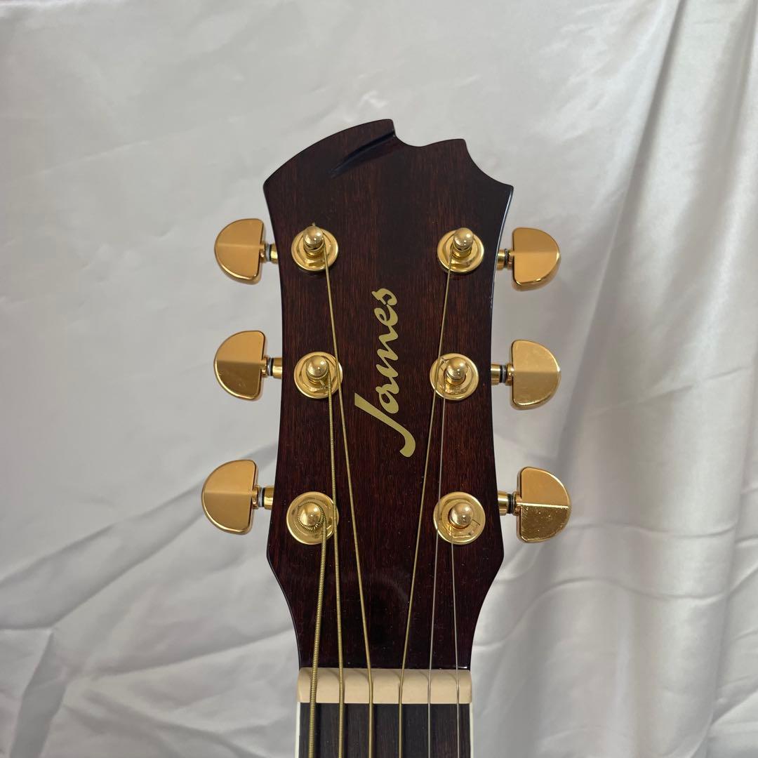 ✨James j-500a/ova nat✨　エレアコ仕様　ソフトケース他付き