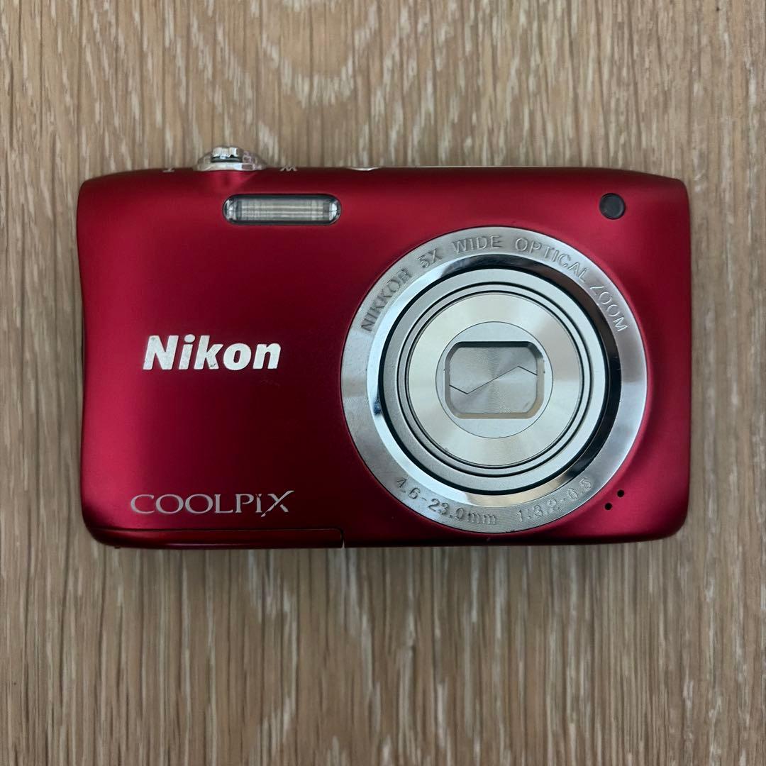 Nikon COOLPIX S2900 レッド 本体 充電器