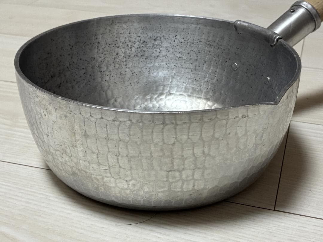 姫野作 / 本手打アルミ行平鍋 / 片口21cm