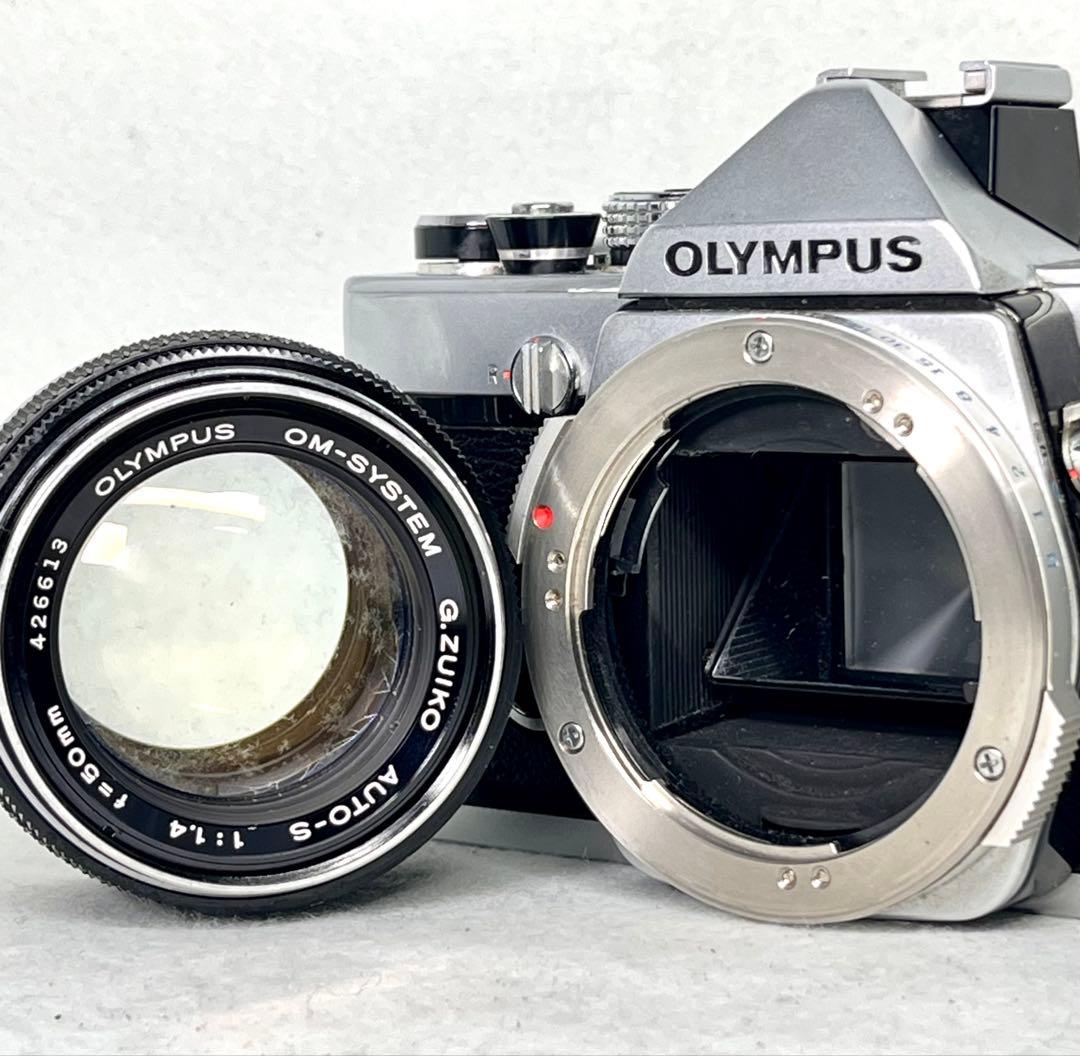 【訳あり大特価】OLYMPUS OM-1 フィルムカメラ標準レンズ付296301