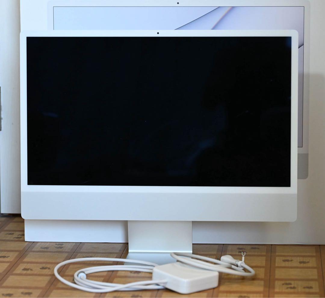 【訳あり】iMac 24インチ　M1 16GB/512GB モニターに横線あり