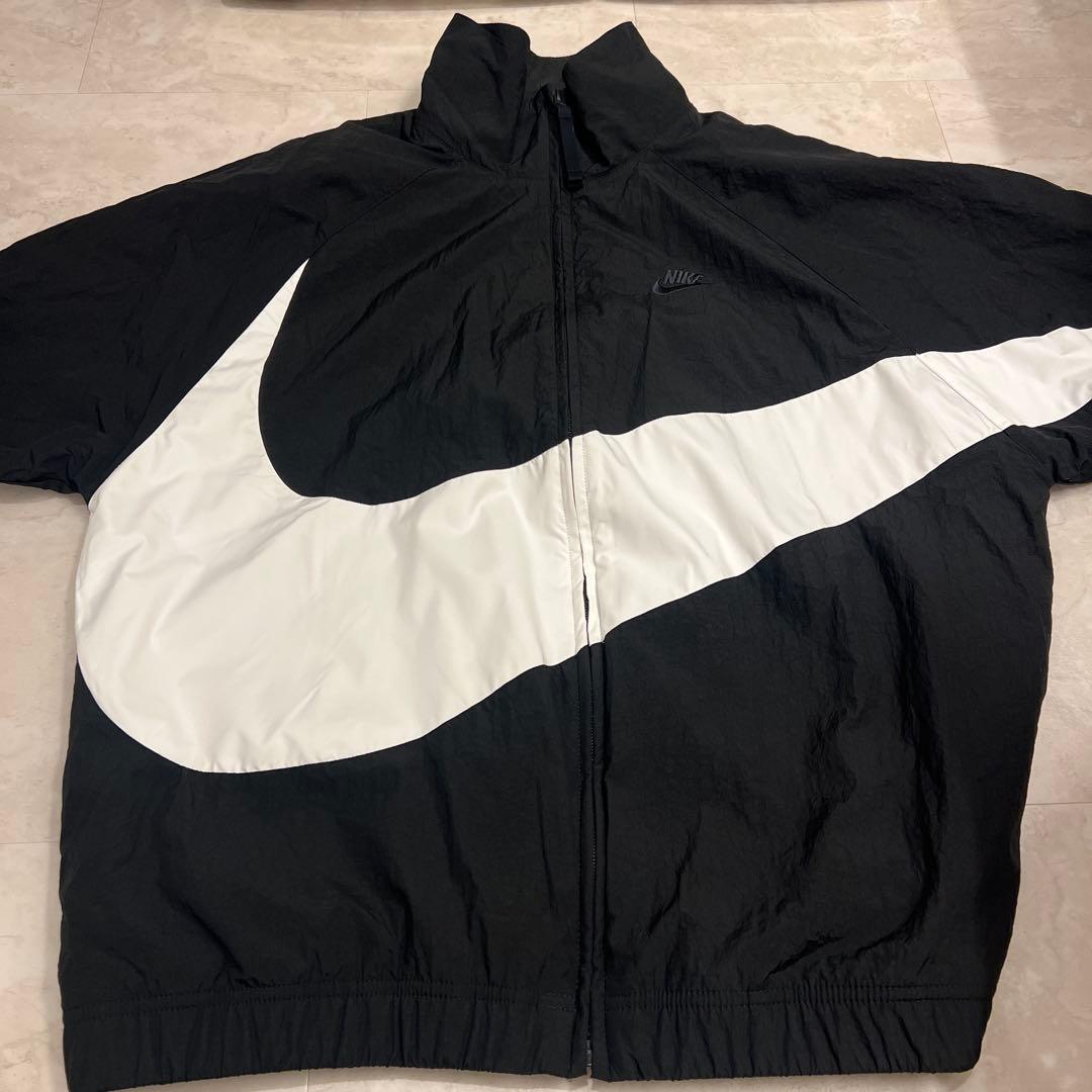 NIKEナイキ ビッグスウォッシュ ナイロンジャケットビッグロゴ L
