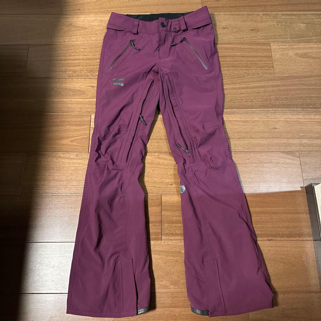【美品】VOLCOM GORE-TEX スノーボード 上下セット レディ