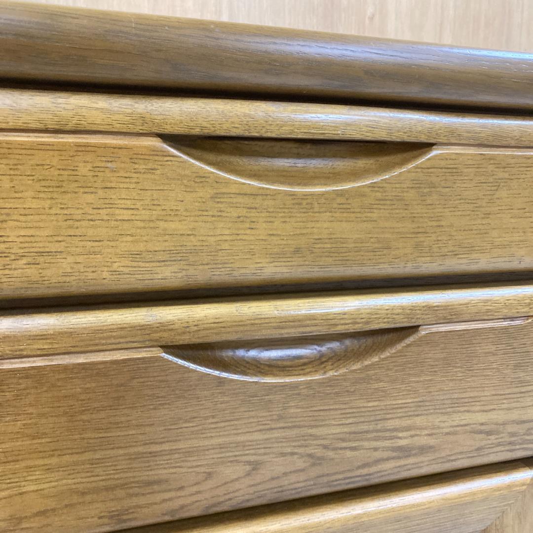 【カリモク】キッチンボード　キッチンカウンター　食器棚　レンジボード