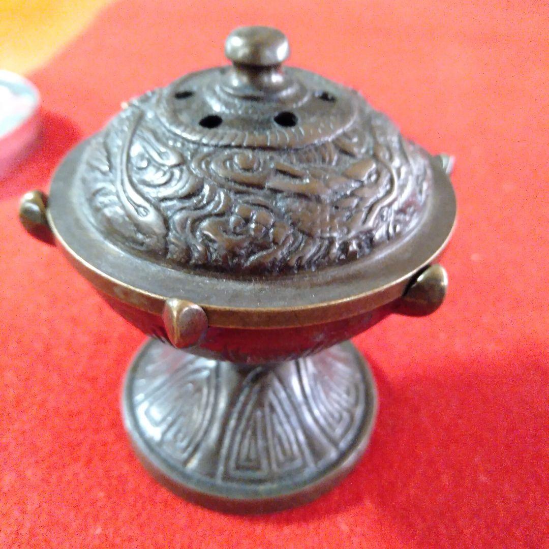 唐銅製　七種蓋置