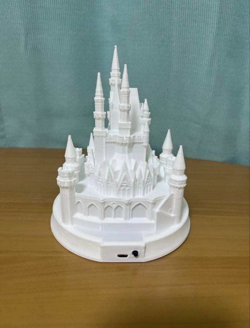 トッパー 城 ディズニー ライト 小物 置物 プリンセス オブジェ