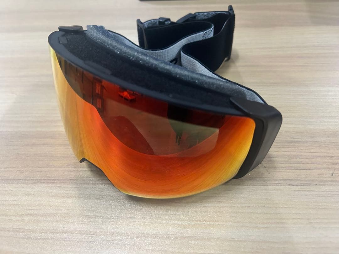 スキー・スノーボードアクセサリー SMITH 4D MAG Black cp Phot Red Mirror