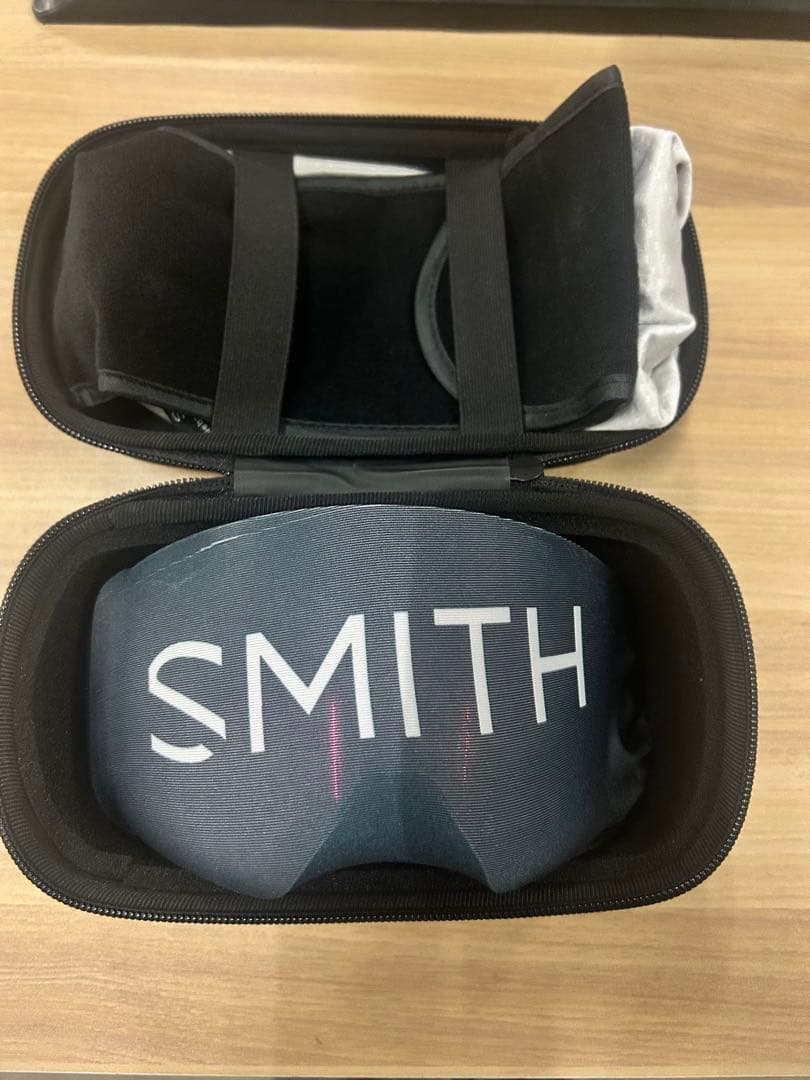 スキー・スノーボードアクセサリー SMITH 4D MAG Black cp Phot Red Mirror