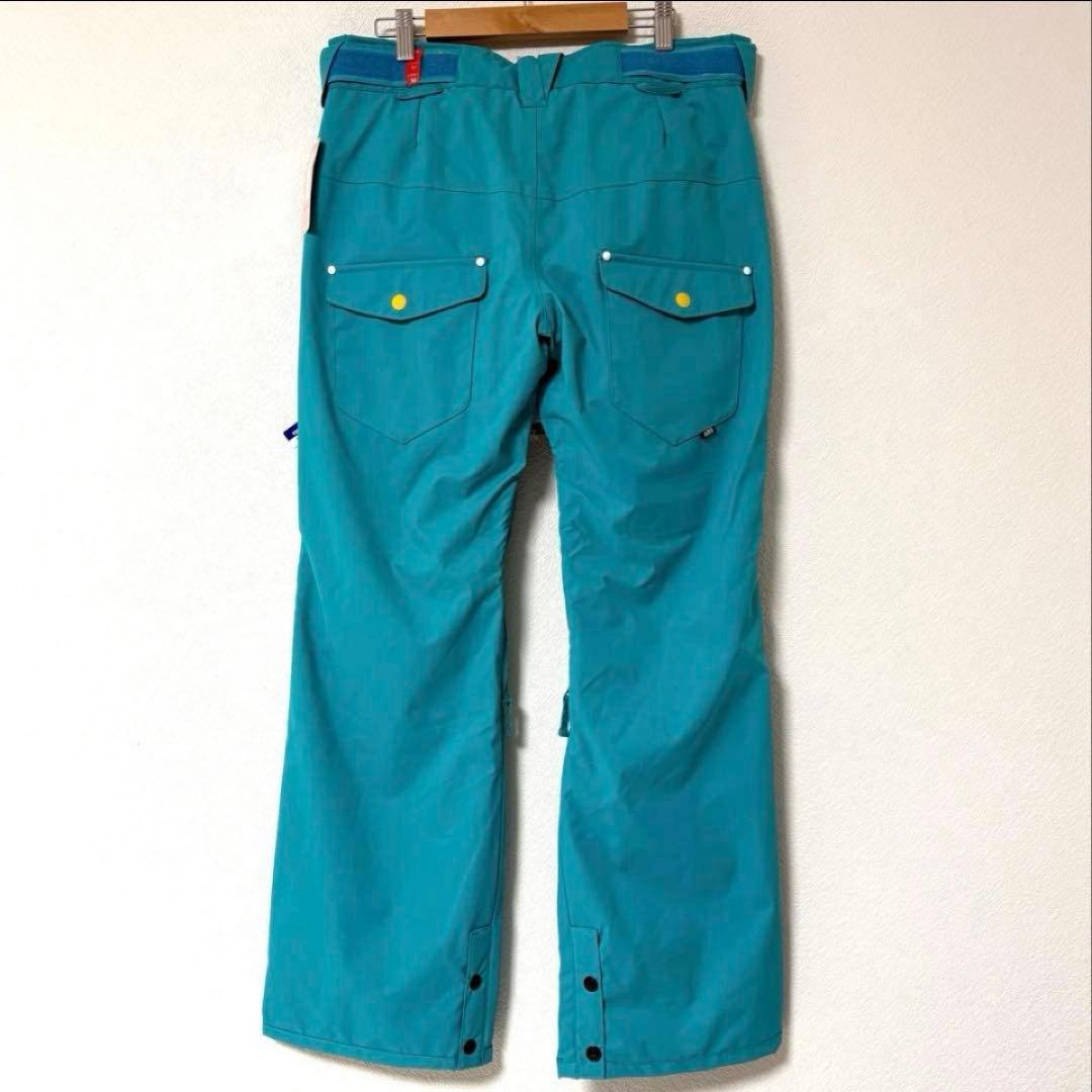 asics アシックス スノーボードウェア 女性用 ターコイズ 新品・未使用　M