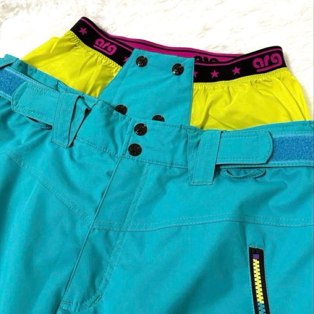 asics アシックス スノーボードウェア 女性用 ターコイズ 新品・未使用　M