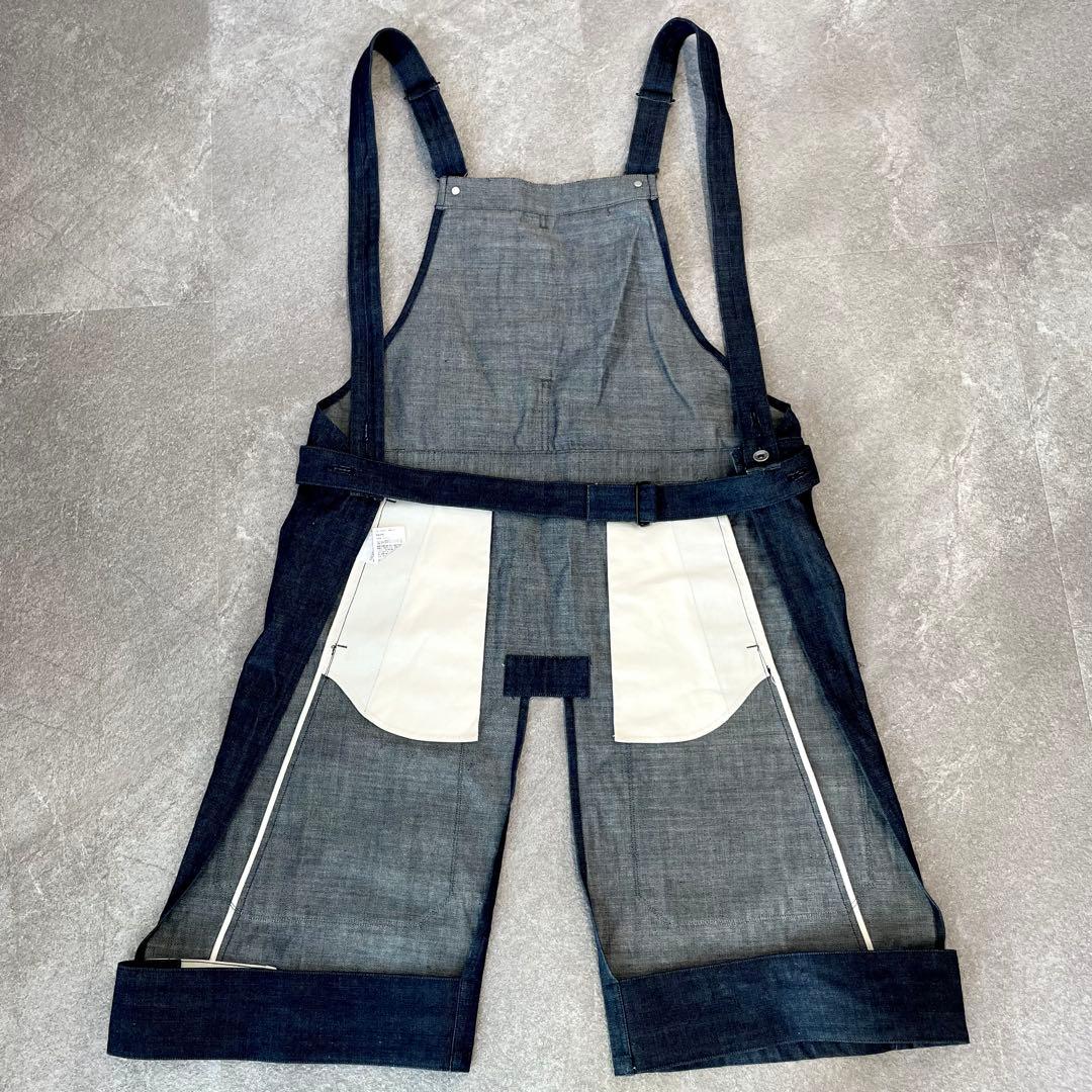 美品★ナイスネス　RALPH 23ss オーバーオールエプロン　デニム