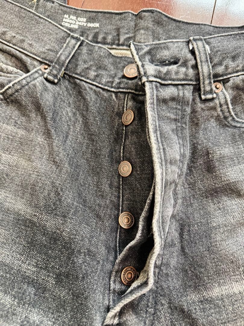 専用　CELINE 24SS ヴィンテージ加工 デストロイ デニムパンツ